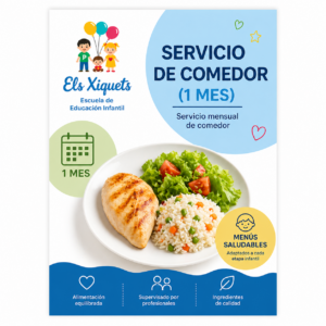 Servicio de comedor (1 mes)