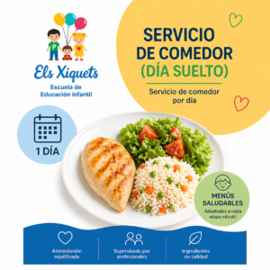Servicio de comedor (día suelto)